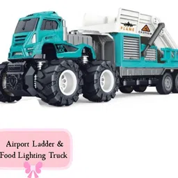 arizuul 1:43 Scale Airport Catering Lighting Ladder Truck Model For Kids-picture-27