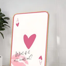 Livin'luxe White & Pink Motivational Wooden Painting Wall Art-picture-22