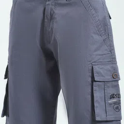 Monte Carlo Men Solid Regular Fit Shorts image 5