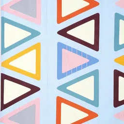 Myntra Elegant Homes Blue & Beige Printed 300 TC Single Bedsheet Set 2.25m x 1.50m image 4