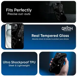 QRIOH Quirky Printed iPhone X Back Case Mobile Accessories image 2