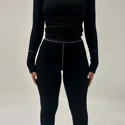 KPOP Women Top with Leggings image 4