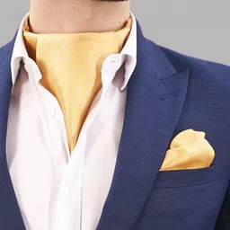 Tossido Men Woven Cravat & Pocket Square Accessory Gift image 2