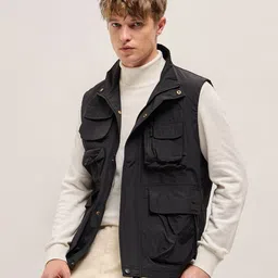 THE BEAR HOUSE Men Lightweight Outdoor Open Front Jacket-picture-14