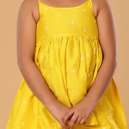 The Mini Trunk Girls Embroidered Top with Trousers Clothing Set image 5