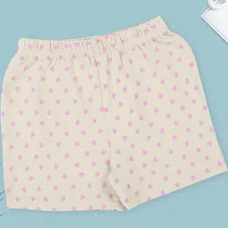 MeeMee Girls Printed Regular Fit Regular Shorts image 4