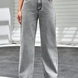 Kotty Women Jean Straight Fit High-Rise Stretchable Jeans-image-83