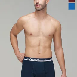 AMUL COMFY Pack Of 3 Pure Cotton Mini Trunks - AC-MTROE-AF-MA-SB-4XL-3PC-picture-28