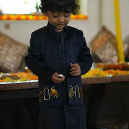 Funny Bones Clothings Boys Regular Top with Trousers image 3