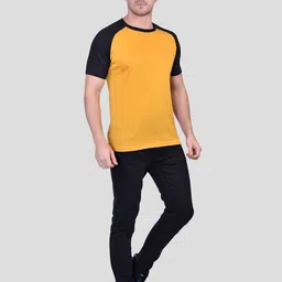 Moda Rapido Men Colourblocked T-shirt image 4