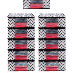 AMAK INC Black Fabric Multi-Utility Wardrobe Organisers-picture-34