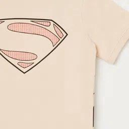 Fame Forever by Lifestyle Boys Superman Graphic Printed Cotton Regular Fit T-shirt image 3
