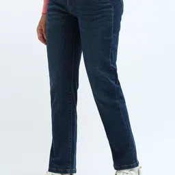 U.S. Polo Assn. Women Slim Fit High-Rise Stretchable Jeans image 2