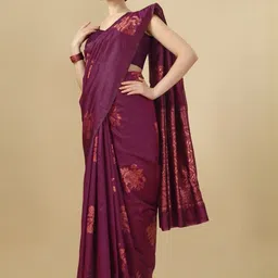 AVANTIKA FASHION Women Woven Design Zari Kanjeevaram Saree-image-22
