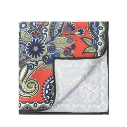 House of Pataudi Printed Silk Pocket Squares image 4