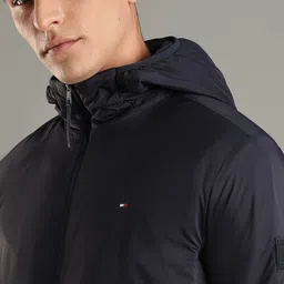 Tommy Hilfiger Men Hooded Solid Casual Sporty Jacket image 4