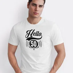 Seekbuylove Typography Printed Round Neck Cotton Bio Finish T-shirt-picture-17