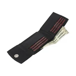 WILDAUK Men Textured PU Three Fold Wallet image 4