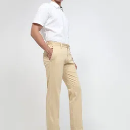 Parx Men Tailored Tapered Fit Trousers image 2