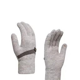 LOOM LEGACY Women Patterned Winter Wear Touchscreen Gloves-picture-34