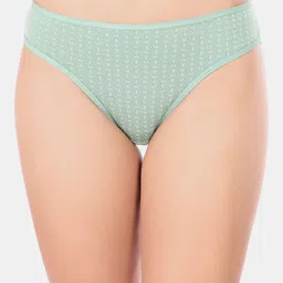 Bodycare Pack Of 3 Premium Assorted Self-Designed Cotton Mid-Rise Basic Briefs - 8574 image 3