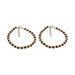 Sahiba Gems Silver-Plated Silver Artificial Stones Bracelet-picture-23