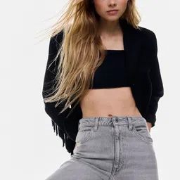 H&M Women Wide Ultra High Jeans image 2