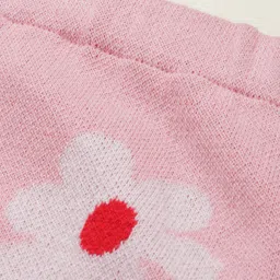 Allen Solly Junior Girls Floral Printed Pure Cotton A-Line Knee Length Skirt image 5