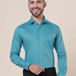 John Philips Premium Cotton Spread Collar Formal Shirt-picture-16