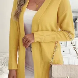 StyleCast Women V-Neck Longline Cardigan-picture-29