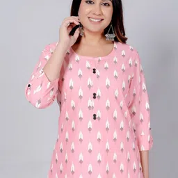 Mahruchi Textile Ethnic Motifs Printed Pure Cotton Kurti-picture-52
