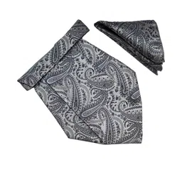Paisley Design Cravats & Pocket Square Combo-image-40