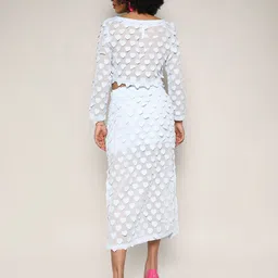 PINACOLADA Applique Sheer Top & Skirt image 5