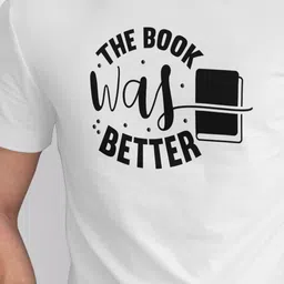 Seekbuylove Men Typography Printed Round neck Short Sleeves Bio Finish Cotton T-shirt image 3