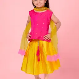 Muhuratam Ready To Wear Silk Lehenga Choli image 2