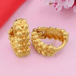 SHREE KRISHNA SHOPPING Gold-Plated Brass Earrings-picture-18