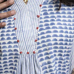 WildMoss Print A-Line Midi Dress image 2