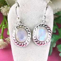 Zhupuk Oval Drop Earrings-picture-11