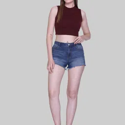 Colors and Blends Cotton Crop Top image 4