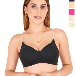 Liigne Pack Of 5 Full Coverage Lightly Padded T-shirt Bra-picture-19