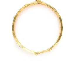 KARATCART Set Of 2 Gold-Plated Kundan-Studded Bangles image 3