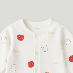 Kidbea Infants Printed Comfortable Soft Cotton Rompers image 2