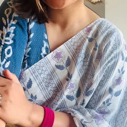 PAYAL CREATION Floral ArtSilk Handloom Bandhani Saree image 4