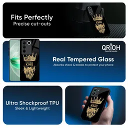 QRIOH King Life Printed Vivo Y400 Pro 5G Back Case Mobile Accessories image 5