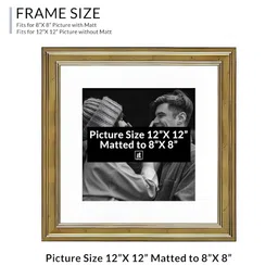 Art Street Gold-Toned 2 to 4 Pieces Wood Wall Photo Frames image 3