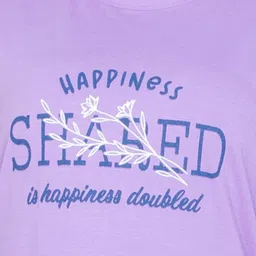 AWIBE Typography Printed T-shirt image 3