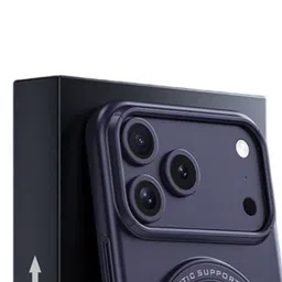 Luxury Kase iPhone 17 Pro Max Premium Magnetic Support Shell Case with Built-in Kickstand image 4