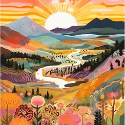 trexee Paint by Numbers Kits for Adults,Kids Landscape Nature Oil 16 inch x 20 inch Painting-picture-10