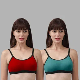 Samvar Multi Cotton Non-Wired Non Padded Minimizer Bra image 5
