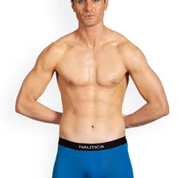 Nautica Men Pack Of 3 Anti-Bacterial Short Trunks image 5